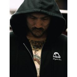 MANTO bluza z kapturem FIGHT COMPANY czarna. Czarne bluzy z kapturem Manto, bez wzorów, z kapturem. Za 289.00 zł.