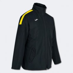 Kurtka wiatroszczelna Joma Trivor. Czarne kurtki Joma, bez wzorów, z polaru, z kapturem. Za 335.60 zł.