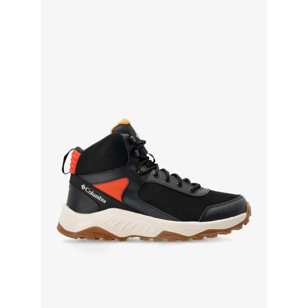 Buty turystyczne męskie Columbia Trailstorm Ascend WP Mid. Czarne buty trekkingowe Columbia, bez wzorów, bez zapięcia, trekkingowe. Za 311.99 zł.
