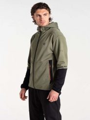 Dare 2b Kurtka funkcyjna "Camber Core Stretch" w kolorze oliwkowo-czarnym rozmiar: XXL. Brązowe kurtki outdoor i hardshell Dare 2B, xxl, bez wzorów, z materiału, bez kaptura. Za 184.95 zł.