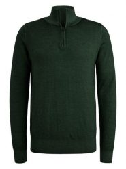 PME Legend Sweter w kolorze ciemnozielonym rozmiar: XL. Zielone swetry nierozpinane PME Legend, xl, bez wzorów, z wełny, bez kołnierzyka, bez ramiączek. Za 278.45 zł.