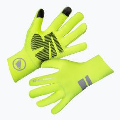 Rękawiczki rowerowe męskie Endura FS260-Pro Nemo Glove II hi-viz. Żółte rękawiczki ENDURA, bez wzorów. Za 119.99 zł.