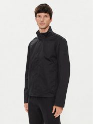 Calvin Klein Kurtka przejściowa K10K112784 Czarny Regular Fit. Czarne kurtki CALVIN KLEIN, m, bez wzorów, z bawełny, bez kaptura. Za 629.99 zł.