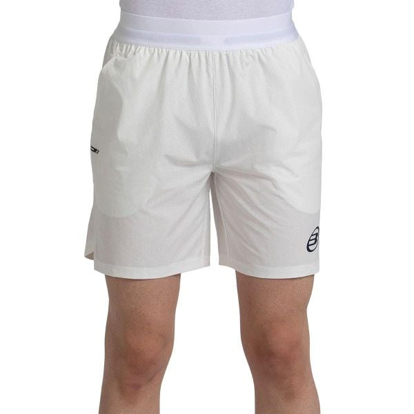 Spodenki Bullpadel Moncada hueso. Białe krótkie spodenki sportowe bullpadel, l, bez wzorów. Za 233.90 zł.