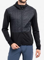 Bluza do biegania Sensor Infinity Zero Jacket. Czarne bluzy z kapturem Sensor, s, bez wzorów, z lycry. Za 489.49 zł.