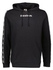 Reebok Bluza "Vector" w kolorze czarnym rozmiar: XL. Czarne bluzy Reebok, xl, bez wzorów, z kapturem. Za 101.70 zł.