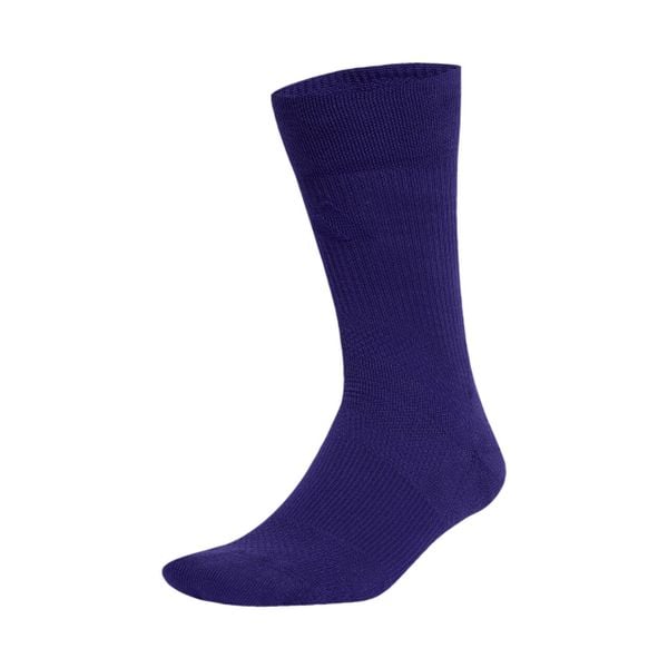 Skarpety adidas sportowe Football Cush. Fioletowe skarpetki sportowe Adidas, bez wzorów, z bawełny. Za 55.00 zł.