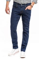 MUSTANG OREGON TAPERED MĘSKIE SPODNIE JEANSOWE JEANS DENIM BLUE 1014042 5000 940. Niebieskie spodnie materiałowe Mustang, na co dzień, l, bez wzorów, z bawełny, casualowe, z obniżonym stanem. Za 199.99 zł.