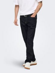 ONLY & SONS Dżinsy - Slim fit - w kolorze granatowym rozmiar: W31/L34. Niebieskie jeansy Only & Sons, l. Za 119.95 zł.