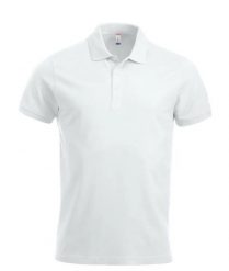 Clique Classic Lincoln S/S klasyczne polo, nowy krój. Białe sztyblety CLIQUE, bez wzorów, z bawełny, bez obcasa, bez zapięcia. Za 120.50 zł.