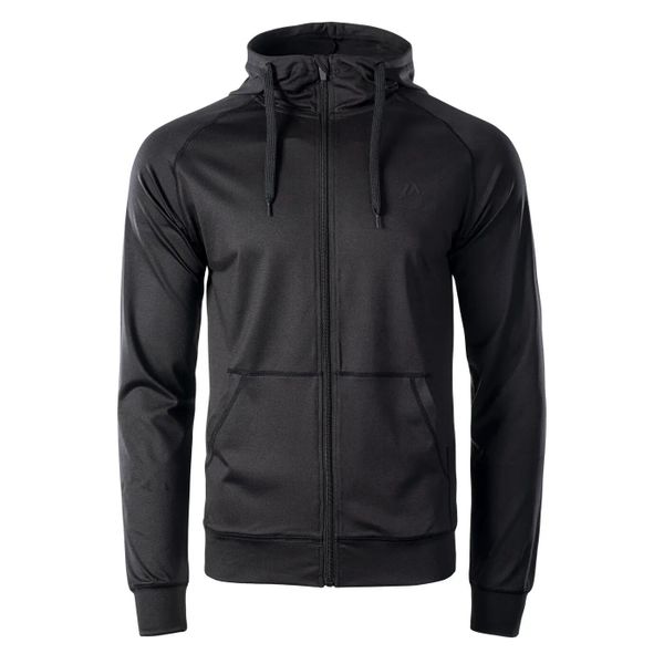 Bluza z kapturem i zamkiem błyskawicznym Martes Akos. Czarne bluzy z kapturem MARTES, m, bez wzorów, z elastanu, z kapturem. Za 120.45 zł.
