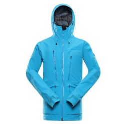Kurtka trekkingowa męska Alpine Pro Cort wodoodporna. Brązowe kurtki Alpine Pro, m, bez wzorów, bez kaptura. Za 669.00 zł.