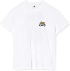 LEE PRIDE TEE CHEST GRAP MĘSKI T-SHIRT WHITE L63GFE12 112140448. Białe t-shirty Lee, l, bez wzorów, bez kołnierzyka, bez ramiączek. Za 69.99 zł.
