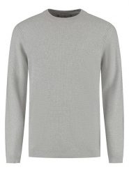 DSTREZZED Sweter w kolorze szarym rozmiar: L. Szare swetry nierozpinane Dstrezzed, l, bez wzorów, z bawełny, bez kołnierzyka, bez ramiączek. Za 202.03 zł.