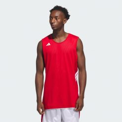 Koszulka 3G Speed Reversible Basketball AEROREADY. Białe buty do koszykówki Adidas, bez zapięcia, na fitness i siłownię. Za 179.00 zł.