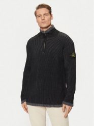 Stone Island Sweter 8115516C1 Szary Regular Fit. Szare swetry rozpinane Stone Island, m, bez wzorów, z wełny, bez kołnierzyka, bez ramiączek. Za 1,999.00 zł.
