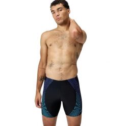 Męskie Spodenki Duo Logo Jammer. Niebieskie odzież kąpielowa Speedo, m, bez wzorów, sportowe. Za 146.99 zł.