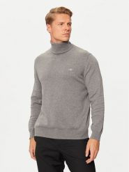 Gant Golf Classic 8030563 Szary Regular Fit. Szare golfy GANT, m, bez wzorów, z bawełny, bez kołnierzyka, bez ramiączek. Za 299.99 zł.