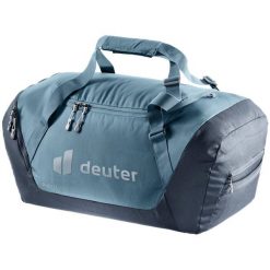 Torba podróżna deuter Duffel. Niebieskie torby na ramię Deuter, bez wzorów, z materiału, na ramię, bez dodatków. Za 508.40 zł.