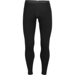 Legginsy termoaktywne męskie Icebreaker Merino 260 Tech. Czarne legginsy długie sportowe Icebreaker, m, bez wzorów, z materiału, trekkingowe. Za 473.45 zł.