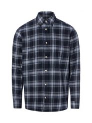 Jack & Jones koszula flanelowa Mężczyźni Regular Fit Bawełna (100%) niebieski, XL. Niebieskie koszule Jack & Jones, m, bez wzorów, z bawełny, bez kołnierzyka, bez ramiączek. Za 199.95 zł.