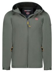 Geographical Norway Kurtka softshellowa "Tamigoglor" w kolorze antracytowym rozmiar: 3XL. Czarne kurtki outdoor i hardshell Geographical Norway, xl, bez wzorów, bez kaptura. Za 162.49 zł.