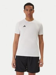 Adidas Koszulka techniczna Adizero Essentials IN1157 Biały Slim Fit. Białe t-shirty sportowe Adidas, bez wzorów, z syntetyku, bez ramiączek, do biegania. Za 119.99 zł.
