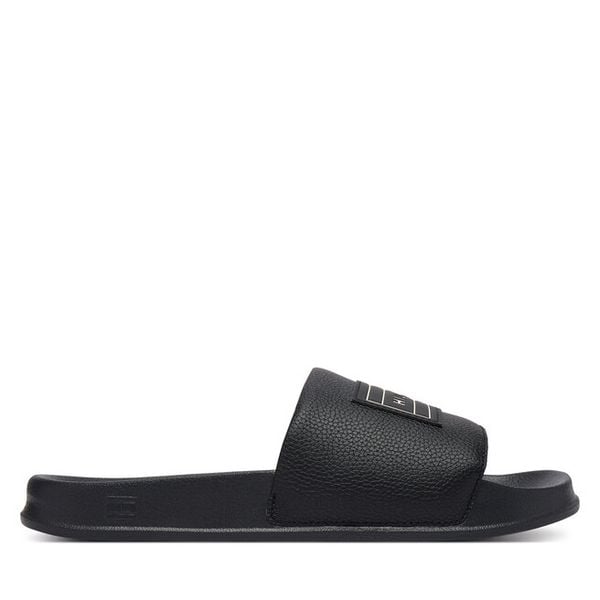 Klapki Tommy Hilfiger. Czarne klapki Tommy Hilfiger. Za 189.99 zł.