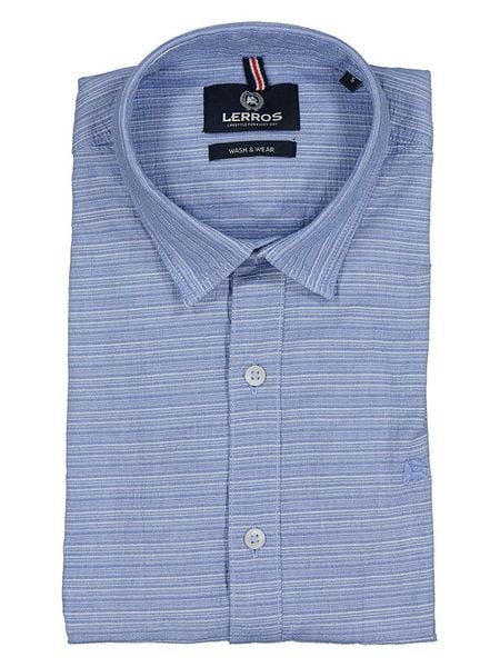 Lerros Koszula w kolorze niebieskim rozmiar: M. Niebieskie koszule Lerros, m, bez wzorów, bez kołnierzyka, bez ramiączek. Za 74.28 zł.