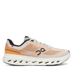 Buty do biegania On. Brązowe buty do biegania On, bez wzorów, bez zapięcia, do biegania. Za 699.99 zł.