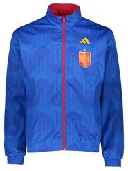 Adidas Dwustronna kurtka sportowa w kolorze niebiesko-czerwonym rozmiar: XL. Czerwone kurtki treningowe Adidas, xl, bez wzorów, bez kaptura, outdoorowe. Za 157.35 zł.