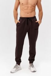 Męskie spodnie dresowe sportowe Rough Radical Cotton Active Joggers. Brązowe joggery i bojówki ROUGH RADICAL, l, bez wzorów, z bawełny, eleganckie. Za 135.90 zł.