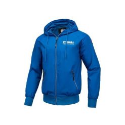 Kurtka męska Pitbull wiosenna z kapturem Athletic. Czerwone kurtki PITBULL, na wiosnę, m, bez wzorów, z kapturem. Za 139.99 zł.