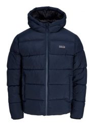 Jack & Jones Kurtka zimowa Efreddie 12299907 Granatowy Regular Fit. Niebieskie kurtki Jack & Jones, na zimę, m, bez wzorów, z syntetyku, bez kaptura. Za 299.99 zł.