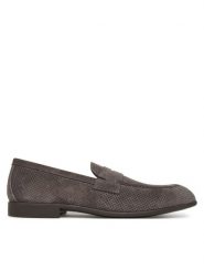 Baldinini Półbuty U5E210P1CRFO0018 Szary. Szare eleganckie półbuty Baldinini, bez wzorów, ze skóry, bez obcasa, bez zapięcia. Za 879.99 zł.