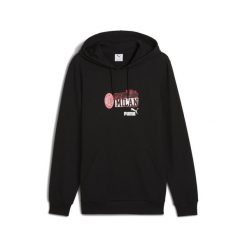 Męska bluza z kapturem AC Milan ftblNRGY PUMA Black For All Time Red. Czarne bluzy z kapturem Puma, m, z aplikacjami, z bawełny, z kapturem. Za 247.27 zł.