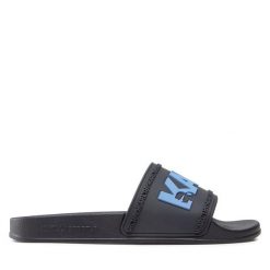 Klapki KARL LAGERFELD. Niebieskie klapki KARL LAGERFELD. Za 229.99 zł.