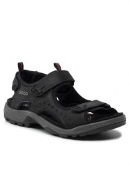 ECCO Sandały Offroad 82204412001 Czarny. Czarne sandały ecco, z nubiku, bez zapięcia. Za 529.99 zł.