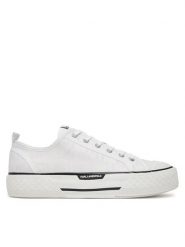 KARL LAGERFELD Trampki KL50425 Biały. Białe trampki KARL LAGERFELD, m, bez wzorów, bez zapięcia. Za 489.99 zł.