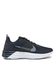 Nike Sneakersy HM0713 001 Granatowy. Niebieskie buty sportowe casual Nike, bez wzorów, z materiału, bez zapięcia. Za 579.99 zł.