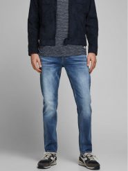 Jack&Jones Jeansy Mike 12168290 Niebieski Tapered Fit. Niebieskie jeansy Jack&Jones, m. Za 219.99 zł.