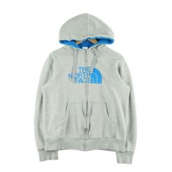 Second life - Męska bluza z pełnym zamkiem - Stan bardzo dobry. Szare bluzy The North Face, m, bez wzorów, bez kaptura. Za 148.01 zł.