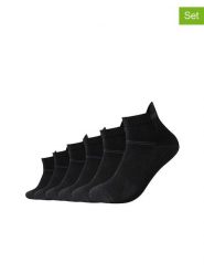 Skechers Skarpety (6 par) w kolorze czarnym rozmiar: 35-38. Czarne skarpety Skechers, bez wzorów. Za 75.16 zł.