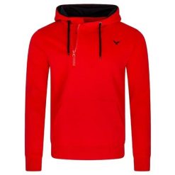Bluza do tenisa dla dorosłych Victor V-33400 D. Czerwone bluzy Victor, xs, bez wzorów, bez kaptura. Za 180.85 zł.