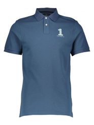 Hackett London Koszulka polo w kolorze granatowym rozmiar: L. Niebieskie koszulki polo Hackett London, l, bez wzorów, z bawełny, bez kołnierzyka, bez ramiączek. Za 217.99 zł.