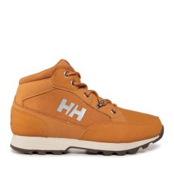 Trekkingi Helly Hansen. Brązowe buty trekkingowe Helly Hansen, bez wzorów, bez zapięcia. Za 319.99 zł.