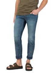 Timezone Dżinsy "Scott" - Slim fit - w kolorze niebieskim rozmiar: W33/L34. Niebieskie jeansy Timezone, l. Za 157.45 zł.