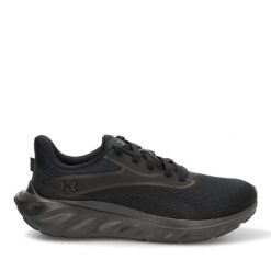 Buty do biegania męskie Under Armour Ascend black/black/black. Czarne buty do biegania Under Armour, bez wzorów, bez zapięcia, do biegania. Za 229.99 zł.