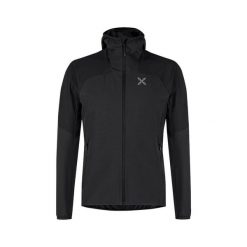 Kurtka męska Montura Rise Hooded. Czarne kurtki MONTURA, m, bez wzorów, z softshellu, bez kaptura. Za 489.99 zł.
