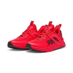 Puma Buty Pacer+ 39524003. Czerwone buty do biegania Puma, bez wzorów, z materiału, bez zapięcia, do biegania. W wyprzedaży za 239.00 zł.